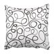 thumbnail image 1 of ABPHQTO Swirl Abstract Wave Elegant Thread Curve Scroll Bound Funda de almohada de moda 50x50 cm, 1 of 1