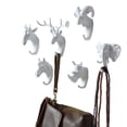 thumbnail image 2 of SAYOO Colgador de Ropa para casa, Gancho Decorativo con Forma de Cabeza de Animales en Oro/Negro/Blanco para Pasillo, Vestuario, Armario SAYOO  casual, 2 of 4