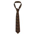 thumbnail image 1 of Balery Sunflower Rooster Corbata Clásica de Seda para Hombre, Corbata Tejida Jacquard, Corbatas Formales para Negocios y Bodas, 1 of 7