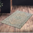 thumbnail image 6 of Office Decor Rug, Soft Tones Rug, Entryway Rug, Green Rugs, Customs Rug, Chenille Printed Stye Rug, Floral Rugs, Chenille Rug, Turkish Rug, Decor, 2.6'x9.2' - 80x280 cm, 6 of 8