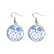 thumbnail image 1 of Caricatura sonriente Tilt Ave proteger animal mascota Pendientes pendientes de plata colgantes joyas señora Unbranded M, 1 of 3
