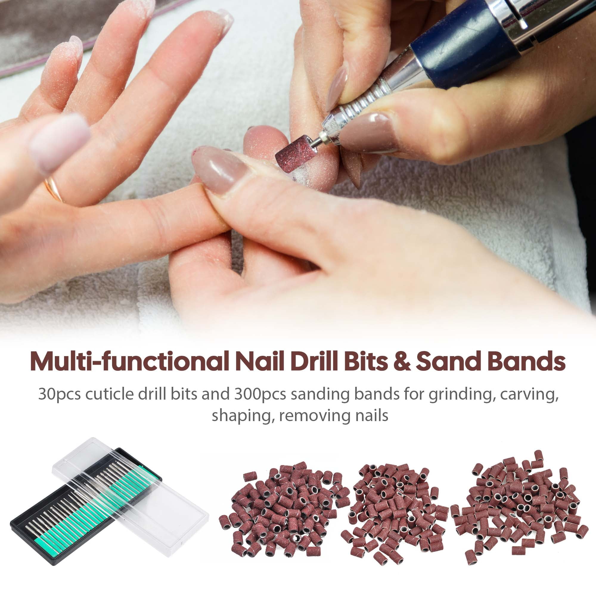 Fantexy Nail Drill Bits Set For Acrylic Nails,3/32 Inch Professional  Tungsten Nail File Bits Nail Art Tools,Manicure Pedicure Shapen Remove  Tools, Home Salon Use(5pcs） : Amazon.in: Beauty