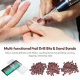 thumbnail image 2 of Byootique 300x Nail Drill Sanding Bands 80 120 180 & 30x Bits Nail Drill File Use Art, 2 of 10