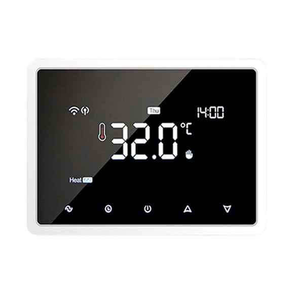 Tuya Wireless WIFI Thermostat Intelligent Water Floor Heating Temperature Controller Home Wall Hanging Furnace Thermostat ,Easy to Install
