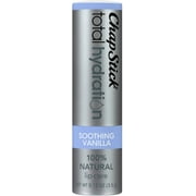 ChapStick Total Hydration Lip Balm, Soothing Vanilla 0.12 oz (Pack of 2)
