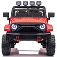 thumbnail image 2 of iYofe 24V 2 Seater Ride on Car Truck for Kids, Kids' Electric Vehicles W/ Parent Control, Bluetooth, Led Lights, 24 Volt Ride on Toys for Boys Girls, Kids Cars to Drive Four Wheelers Battery Powered, 2 of 7