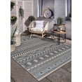 thumbnail image 2 of Rugshop Moderne Tapis d'Intérieur / Extérieur 5' x 7' Crème, 2 of 7