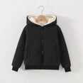 thumbnail image 6 of 3-4 Years Little Boys Quilted Hooded Jacket Fleece Lined Zip Up Lightweight Padded Coat, 6 of 6