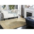 thumbnail image 3 of SAFAVIEH Antiquity Chanelle Oriental Wool Area Rug, Blue/Ivory, 6' x 6' Square, 3 of 11