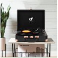 thumbnail image 2 of Tocadiscos DANFI AUDIO DF Vintage de 3 velocidades Bluetooth negro, 2 of 8
