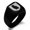 Black, variant on Stainless Steel Owl Wisdom Coat of Arms Shield Engraved Square Flat Top Biker Style Polished Signet Ring