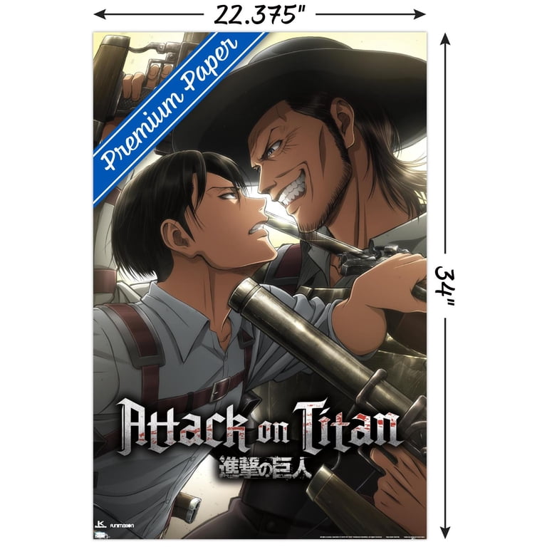 Attack on Titan: Season 3 - Stalemate Wall Poster, 22.375