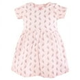 thumbnail image 4 of Hudson Baby Girls Cotton Dresses, Soft Painted Floral, 0-3 Months, 4 of 4