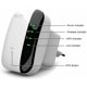 thumbnail image 5 of Repetidor WiFi 300 Mbps, 2,4 GHz, extensor de red de largo alcance, puerto Ethernet, WPS, modo AP, fácil instalación, compatible con todos los dispositivos WLAN) enchufe de la UE, 5 of 5