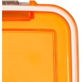 thumbnail image 3 of IRIS USA 30 lbs & 11 lbs Combo Airtight Dog Food Storage Container, Stackable Treat Box, 2-Cup Scoop, Casters, Keep Fresh, Easy Mobility, Orange, 3 of 7