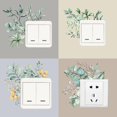 thumbnail image 4 of Long Lasting Wall Mural Flower Switch Wall Decorative Stickerღ K9X2, 4 of 6