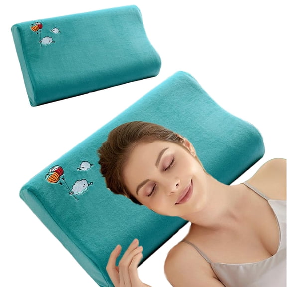 Yakvarog Breathable Cotton Pillowcases 19.68x11.8in Zipper Design Memory Foam Pillow Covers for Bedroom