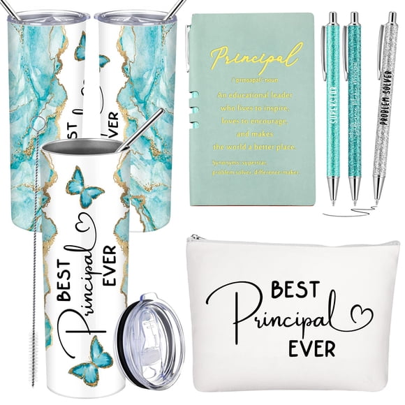 Set de regalo Domensi Principal Appreciation, en forma de vaso, 590 ml, con diario