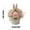 I, variant on Artificial Potted Flowers with Ceramic Bottled,Artificial Flowers Distinctive Design Faux Flower with Small Ceramic Vase,Mini Artificial Flower Arrangements for Living Room Banquet Party Wedding