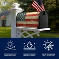 thumbnail image 3 of Mailbox Covers Magnetic Standard Size 21x18 Inch, American Flag Mailbox Cover, 4th of July Patriotic Post Letter Box Cover, 3 of 6