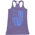 thumbnail image 1 of Women's Racerback Tank Top - Autism Flag, 1 of 5