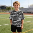 thumbnail image 4 of UQJfacai Girls T Shirts Oversized Short Sleeve Kids Summer Tops Teen Soft Casual Camo Graphic Crewneck Basic Tees 5-15 Years, 4 of 9
