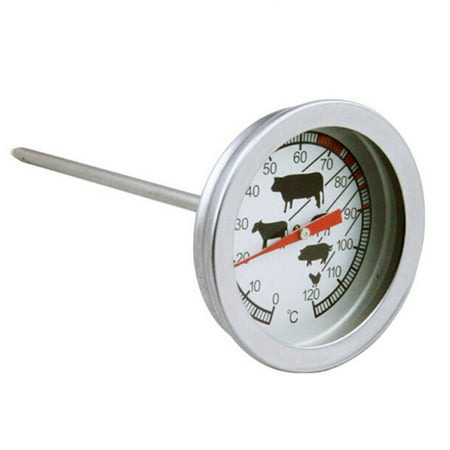 

Analogue Meat Kitchen Thermometer Food Temperature Probe Stainless Steel