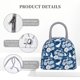 thumbnail image 4 of Easygdp Rose Flowers Bolsa de Almuerzo Insulada Grande, Forro de Aluminio, Diseño Espacioso, a Prueba de Fugas, Ideal para Trabajo, Picnics, Viajes y Actividades al Aire Libre, 4 of 6