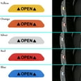 thumbnail image 5 of Cintas Reflectantes Universales Para Coche, Pegatinas Reflectantes Con Marca De Advertencia Abierta, Pegatinas Para Puerta De Seguridad De Conducción Automática 4 Uds. Minnieouse VI012370-01, 5 of 5