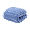 thumbnail image 2 of Toalla de baño suave y absorbente | Polar de poliéster de secado rápido | Ampliada y gruesa para baño y ducha | Toalla de manos y cuerpo para casa, gimnasio o viajes | Rosa, azul, gris, blanco, 2 of 6