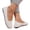 01#White, variant on Women Breathable Knit Fabric Slip On Flats Scalloped Edge Round Toe Soft Flexible Non Slip Casual Walking Shoes