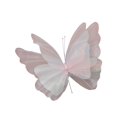 thumbnail image 4 of artificial gigante de gasa falsa, malla de exhibición de mariposas, decoración de pared para bodas, bricolaje, cumpleaños, interiores y Rosa, 4 of 8