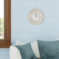 thumbnail image 2 of Yosemite Circular Skip Movement Wall Clock Distressed White Frame, 2 of 9