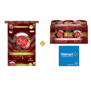 Purina One SmartBlend Dry & Wet Dog Food Bundle with BONUS $5 Gift Card