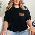 thumbnail image 2 of USA Shirt with Embroidered Design, Patriotic Unisex Fit Tee, 2 of 6