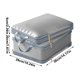 thumbnail image 3 of Bolsa de almacenamiento para ropa de compresión de viaje Organizador impermeable grande gris – poliéster portátil y duradero, compartimento para maleta que ahorra espacio, soluciones de embalaje, 3 of 6