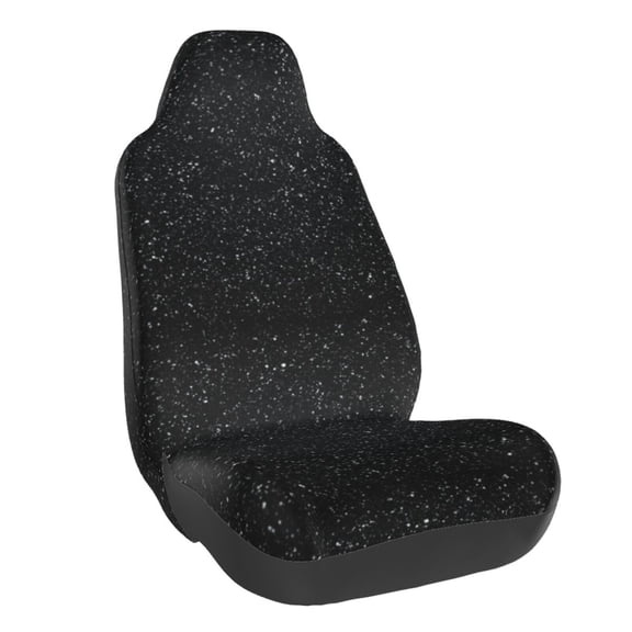 Vsdgher Black Glitter for Automotive Seat Covers for Cars Trucks and SUVs, Universal Fit Anti-Slip Bucket Seat Protector for Cars,Vehicle Seat Protector for Front Seats