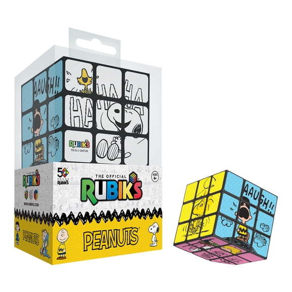 Rubik’s Cube – Peanuts Classic Moments Themed 3x3 Speed Cube