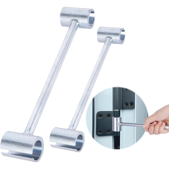 2PCS Gap Adjusting Wrench, Hinge Repair Tool, Suitable for Flag Type Hinged Doors (14mm-18mm,23mm-25mm)