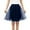 Navy, variant on Ediodpoh Women's Tutu Skirt Pleated Midi Skirt High Waist Flowy Hem for Festive Party and Carnival Ballet Skirt Gold M
