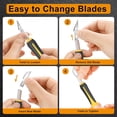 thumbnail image 2 of 16-Piece Craft Knife Set, Precision Blades for DIY Projects with Magnetic Storage Case, 2 of 6