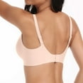 thumbnail image 4 of COMVALUE Bras for Women No Underwire Full Coverage Wireless Seamless Bra (Beige, 4XL), 4 of 4