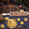 thumbnail image 5 of Rodillo de amasar en relieve, rodillo de madera, rodillo de amasar navideño en relieve, rodillo de amasar navideño grabado en 3D, para herramienta de cocina para hornear con relieve, decoración navide, 5 of 5