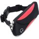 thumbnail image 1 of Riñonera con correa ajustable para el hombro, (rojo) Riñonera impermeable para hombres y mujeres con orificio para auriculares para pasear perros, gimnasio, ciclismo, maratón Sincero Electrónica, 1 of 5