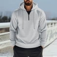 thumbnail image 1 of WILLBEST Sudaderas para Hombre, Suéter Deportivo Informal con Capucha y Cremallera De Primavera para Hombre Mediana​​, 1 of 3