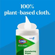 Cloroxsale CLO60605CT 8 x 7 Ecoclean Disinfecting Wipes, White