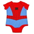 thumbnail image 5 of Disney Clothes Baby Boys 3-Pack Bodysuits – Avengers Newborn Outfit Set (Red/Blue/Green) – 3/6M, 5 of 10