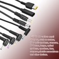 thumbnail image 4 of 4.9FT USB C to DC PD Power Fast Charging Cable, 4mmx1.7mm 65W/20V DC Power Cable, Type C Input 3.25A Adapter Jack Converter for Router, Camera, TV Box, Desk Lamp(Black), 4 of 6
