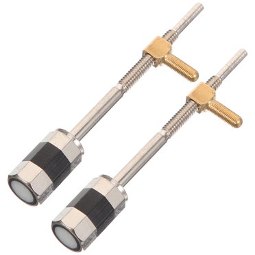 RENACLIPY 2 Pcs Accessoire Grenouille Nœud de Violon Vis Métal Argent Pratique et Durable pour Réparations de Violon