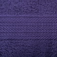 thumbnail image 2 of Oversized Extra Large Cotton Bath Towel, 30x60", Purple, 2 of 3